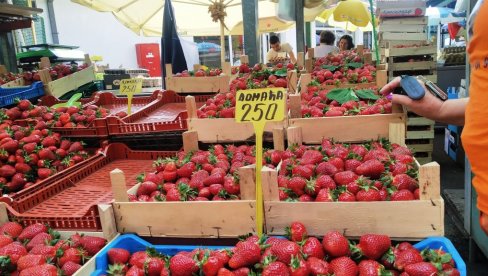 DOMAĆE JAGODE STIGLE NA PIJACE: Evo koliko koštaju i zašto im cena ne pada