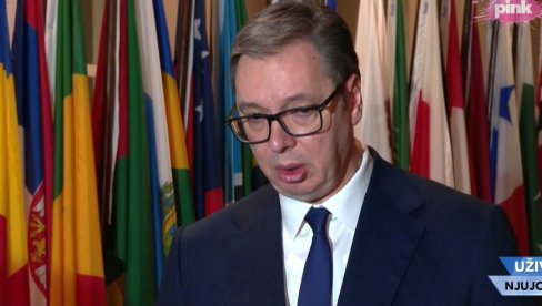 VUČIĆ POSLE GOVORA U SB UN: Poslali smo jasne i sadržajne poruke, značajna pobeda Srbije VUČIĆ POSLE GOVORA U SB UN: Poslali smo jasne i sadržajne poruke, značajna pobeda Srbije