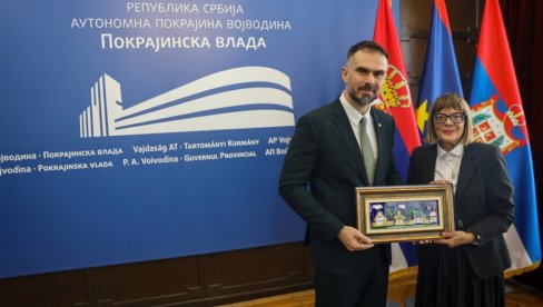O INVESTICIJAMA U NOVOM SADU RAZGOVARALI MAJA GOJKOVIĆ I ŽARKO MIĆIN: Posebna pažnja posvećena obnovi Almaškog kraja O INVESTICIJAMA U NOVOM SADU RAZGOVARALI MAJA GOJKOVIĆ I ŽARKO MIĆIN: Posebna pažnja posvećena obnovi Almaškog kraja