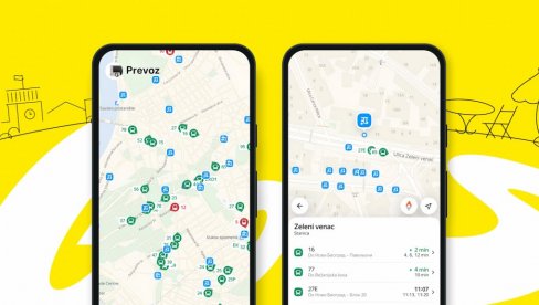 Yandex Srbija uvodi praćenje javnog prevoza uživo u Beogradu