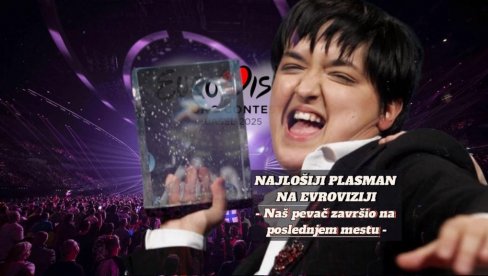 NI JEDAN JEDINI POEN: Koji je NAJGORI plasman naše zemlje u istoriji Evrovizije