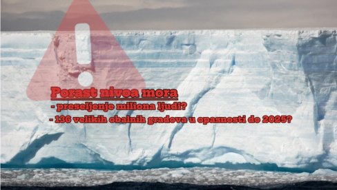 ИСЕЉАВАЊЕ МИЛИОНА ЉУДИ: Научници упозоравају на пораст нивоа мора - суморне прогнозе