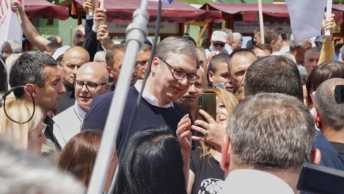 UVEK ŽELIMO VIŠE I BOLJE Vučić: Pogledate šta smo uradili poslednjih godina