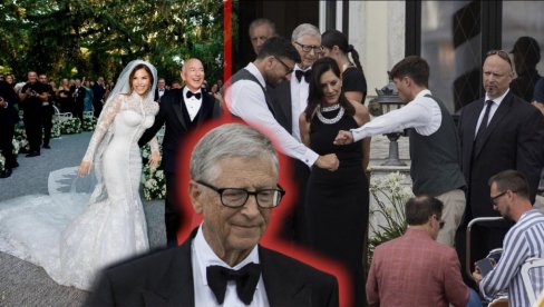 GEJTSE - DŽABA MILIJARDE! GDE SU MANIRI? Snimci sa Bezosovog venčanja - Paula i Bil (FOTO) GEJTSE - DŽABA MILIJARDE! GDE SU MANIRI? Snimci sa Bezosovog venčanja - Paula i Bil (FOTO)